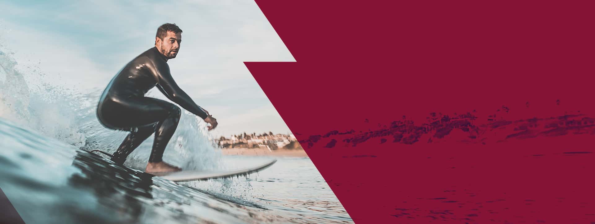 Viaje de verano y suplementación, surf